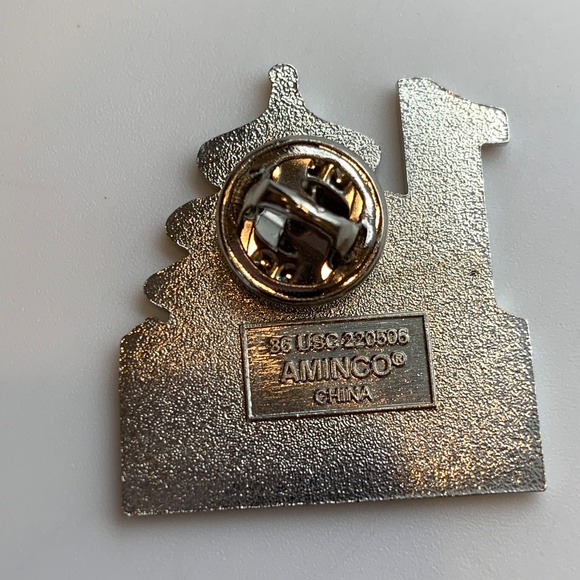 Olympic Games 2008 Countdown 8/8/07 One Year to Go USA AT&T Lapel Pin - Picture 6 of 9